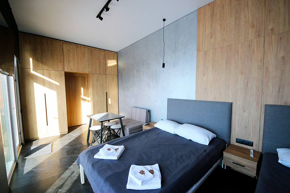 Двухместный благоустроенный дом первой линии (М1-М5)