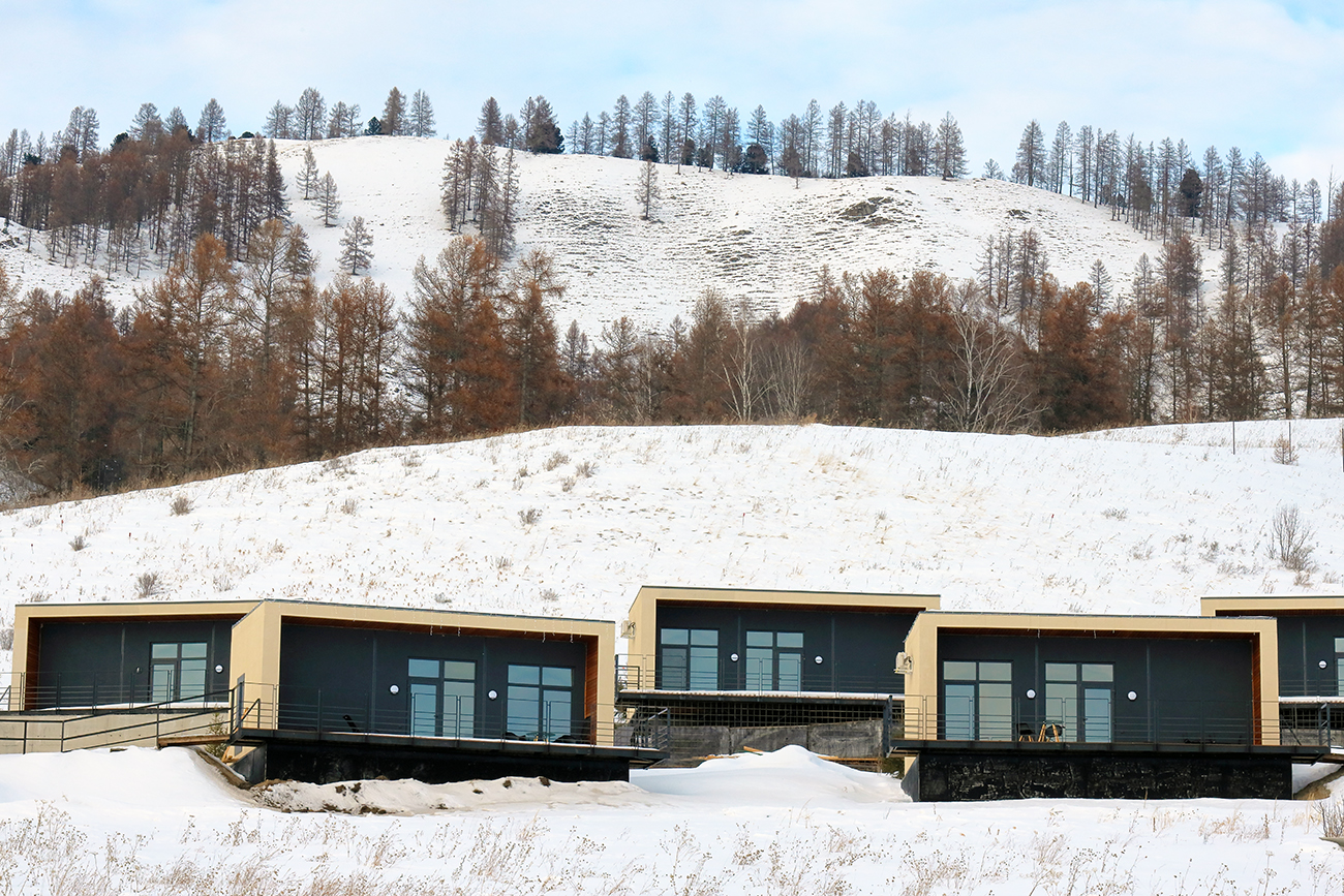 Двухместный благоустроенный дом первой линии (М1-М5)