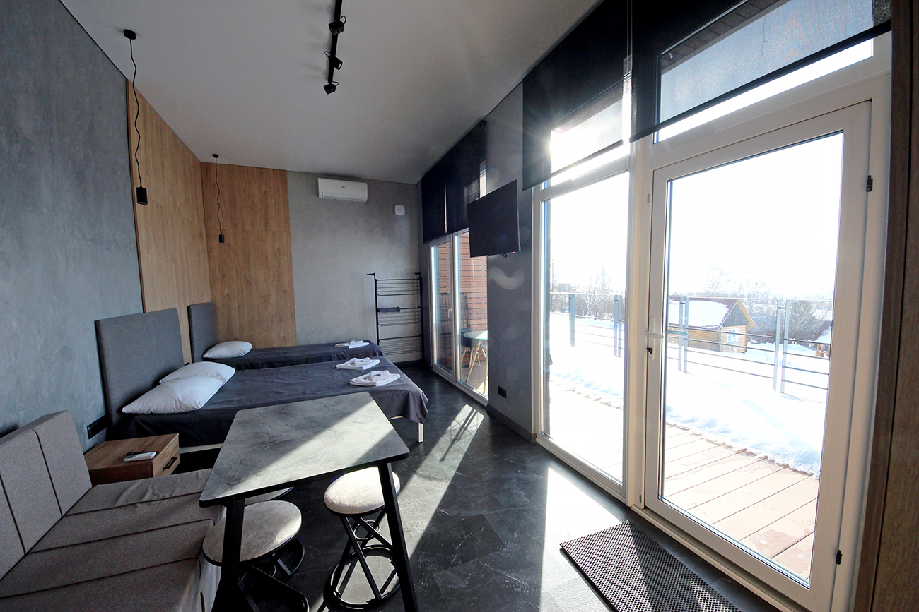 Двухместный благоустроенный дом первой линии (М1-М5)