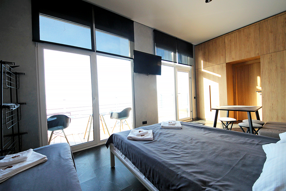 Двухместный благоустроенный дом первой линии (М1-М5)