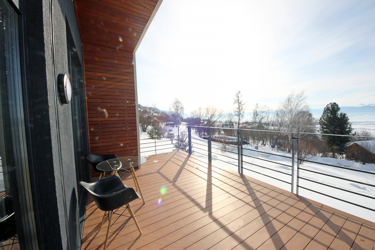 Двухместный благоустроенный дом первой линии (М1-М5)