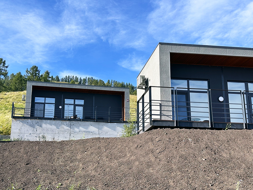 Двухместный благоустроенный дом второй линии (М6-М9)